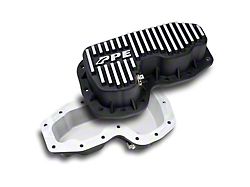 PPE Heavy-Duty Cast Aluminum Engine Oil Pan; Brushed (11-25 3.6L Jeep Grand Cherokee WK2 & WL)