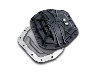 PPE Dana 44 Heavy-Duty Nodular Iron Front Differential Cover; Red (18-25 Jeep Wrangler JL Rubicon)