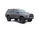 Prinsu 3/4 Roof Rack with 40-Inch LED Light Bar Cutout Wind Deflector; Bare Aluminum (10-24 4Runner)