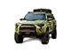 Prinsu Full Roof Rack with Standard Wind Deflector; Bare Aluminum (10-24 4Runner)