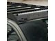 Prinsu Wind Deflector Decal; Black Topo (10-24 4Runner)