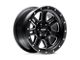 Pro Comp Wheels Apex Satin Black Milled 6-Lug Wheel; 17x9; -6mm Offset (03-09 4Runner)