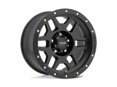 Pro Comp Wheels Phaser Satin Black 6-Lug Wheel; 17x9; -6mm Offset (03-09 4Runner)