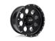 Pro Comp Wheels Proxy Satin Black 6-Lug Wheel; 17x9; -6mm Offset (03-09 4Runner)