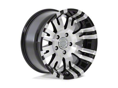 Pro Comp Wheels Raven Gloss Black Machined 6-Lug Wheel; 17x8; 0mm Offset (03-09 4Runner)