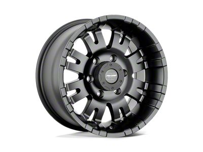 Pro Comp Wheels Raven Satin Black 6-Lug Wheel; 17x9; -6mm Offset (03-09 4Runner)