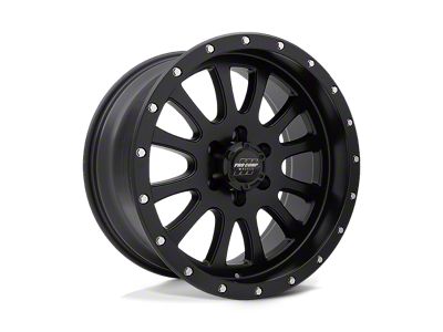 Pro Comp Wheels Syndrome Satin Black 6-Lug Wheel; 17x9; -6mm Offset (03-09 4Runner)