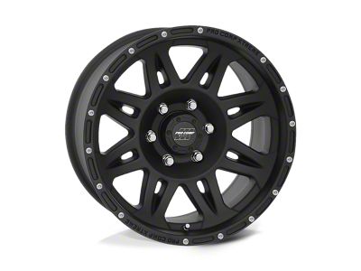 Pro Comp Wheels Torq Flat Black 6-Lug Wheel; 17x8; 0mm Offset (03-09 4Runner)