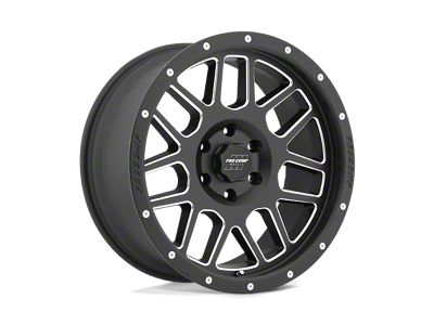 Pro Comp Wheels Vertigo Satin Black Milled 6-Lug Wheel; 17x9; -6mm Offset (03-09 4Runner)