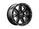 Pro Comp Wheels 62 Series Apex Satin Black Milled 6-Lug Wheel; 20x10; -18mm Offset (05-15 Tacoma)