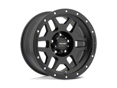 Pro Comp Wheels Phaser Satin Black 6-Lug Wheel; 17x9; -6mm Offset (05-15 Tacoma)