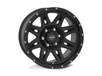 Pro Comp Wheels Torq Flat Black 6-Lug Wheel; 17x8; 0mm Offset (05-15 Tacoma)