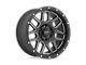 Pro Comp Wheels Vertigo Satin Black Milled 6-Lug Wheel; 17x9; -6mm Offset (16-23 Tacoma)