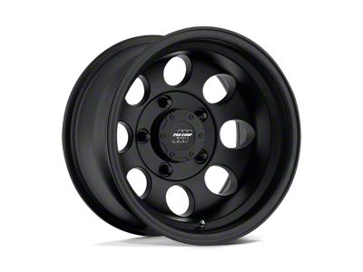 Pro Comp Wheels Vintage Flat Black 6-Lug Wheel; 17x9; -6mm Offset (16-23 Tacoma)