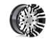 Pro Comp Wheels Raven Gloss Black Machined 6-Lug Wheel; 17x8; 0mm Offset (10-24 4Runner)