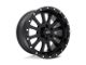 Pro Comp Wheels Syndrome Satin Black 6-Lug Wheel; 17x9; -6mm Offset (10-24 4Runner)