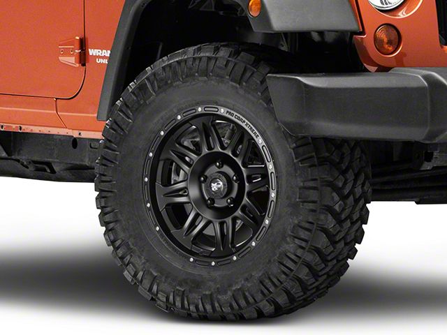 Pro Comp Wheels 05 Series Torq Matte Black Wheel; 17x9 (07-18 Jeep Wrangler JK)