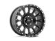 Pro Comp Wheels Rockwell Satin Black Wheel; 17x8.5; 0mm Offset (20-24 Jeep Gladiator JT)