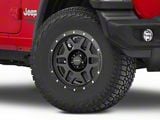 Pro Comp Wheels Phaser Satin Black Wheel; 17x9; -6mm Offset (18-24 Jeep Wrangler JL)