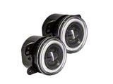 Pro Comp LED Fog Lights; Clear (07-18 Jeep Wrangler JK)