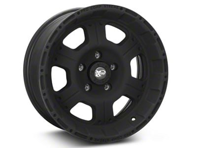 Pro Comp Wheels 89 Series Kore Matte Black Wheel; 17x9; -6mm Offset (87-95 Jeep Wrangler YJ)