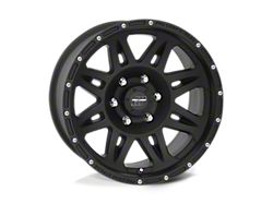 Pro Comp Wheels Torq Flat Black Wheel; 17x9; -6mm Offset (97-06 Jeep Wrangler TJ)