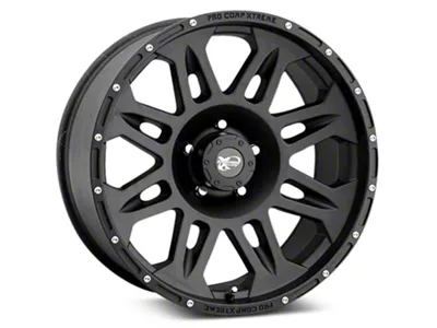 Pro Comp Wheels 05 Series Torq Matte Black Wheel; 17x9; -6mm Offset (87-95 Jeep Wrangler YJ)