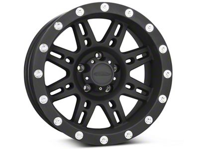 Pro Comp Wheels 31 Series Stryker Matte Black Wheel; 16x8 (87-95 Jeep Wrangler YJ)