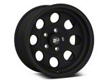 Pro Comp Wheels 69 Series Vintage Flat Black Wheel; 15x8; -19mm Offset (87-95 Jeep Wrangler YJ)