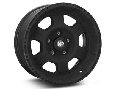 Pro Comp Wheels 89 Series Kore Matte Black Wheel; 17x8; 0mm Offset (87-95 Jeep Wrangler YJ)