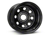 Pro Comp Wheels Steel Series 97 Rock Crawler Gloss Black Wheel; 15x10; -44mm Offset (87-95 Jeep Wrangler YJ)