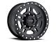 Pro Comp Wheels La Paz Satin Black Wheel; 16x8; 0mm Offset (97-06 Jeep Wrangler TJ)