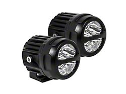 Pro Comp 2x2 Round LED Lights; Spot Beam (Universal; Some Adaptation May Be Required)