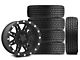 17x9 Pro Comp 31 Series Wheel & 33in Milestar All-Terrain Patagonia AT/R Tire Package; Set of 5 (07-18 Jeep Wrangler JK)