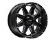 Pro Comp Wheels 63 Series Recon Satin Black Milled 6-Lug Wheel; 17x9; -6mm Offset (03-09 4Runner)