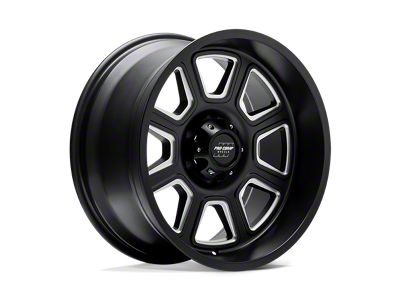 Pro Comp Wheels Gunner Satin Black Milled 6-Lug Wheel; 20x10; -18mm Offset (03-09 4Runner)