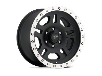 Pro Comp Wheels La PAZ Satin Black Machined 6-Lug Wheel; 16x8; 0mm Offset (03-09 4Runner)