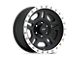 Pro Comp Wheels La PAZ Satin Black Machined 6-Lug Wheel; 16x8; 0mm Offset (03-09 4Runner)