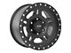 Pro Comp Wheels La Paz Satin Black 6-Lug Wheel; 17x8.5; 0mm Offset (03-09 4Runner)