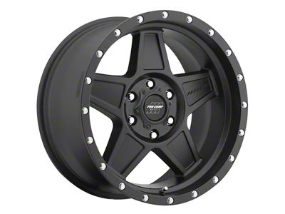 Pro Comp Wheels Predator Satin Black 6-Lug Wheel; 17x8.5; 0mm Offset (03-09 4Runner)