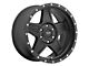 Pro Comp Wheels Predator Satin Black 6-Lug Wheel; 17x8.5; 0mm Offset (03-09 4Runner)