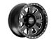 Pro Comp Wheels Trilogy Pro Satin Black 6-Lug Wheel; 17x9; -6mm Offset (03-09 4Runner)