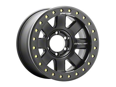 Pro Comp Wheels Trilogy Race Satin Black 6-Lug Wheel; 17x9; -30mm Offset (03-09 4Runner)