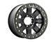 Pro Comp Wheels Trilogy Race Satin Black 6-Lug Wheel; 17x9; -30mm Offset (03-09 4Runner)