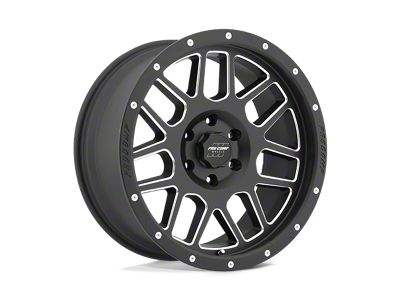 Pro Comp Wheels Vertigo Satin Black Milled 6-Lug Wheel; 20x9; -12mm Offset (03-09 4Runner)