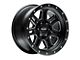 Pro Comp Wheels 62 Series Apex Satin Black Milled 6-Lug Wheel; 20x10; -18mm Offset (04-15 Titan)