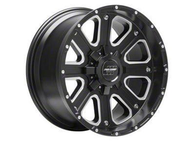 Pro Comp Wheels Axis Satin Black 6-Lug Wheel; 20x10; -18mm Offset (04-15 Titan)