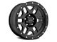 Pro Comp Wheels Phaser Satin Black 6-Lug Wheel; 18x9; 0mm Offset (05-15 Tacoma)