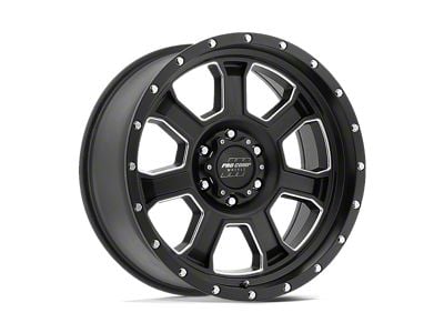 Pro Comp Wheels Sledge Satin Black Milled 5-Lug Wheel; 20x9; 0mm Offset (07-13 Tundra)