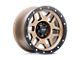 Pro Comp Wheels Phaser Matte Bronze with Black Lip 6-Lug Wheel; 17x9; -6mm Offset (10-24 4Runner)